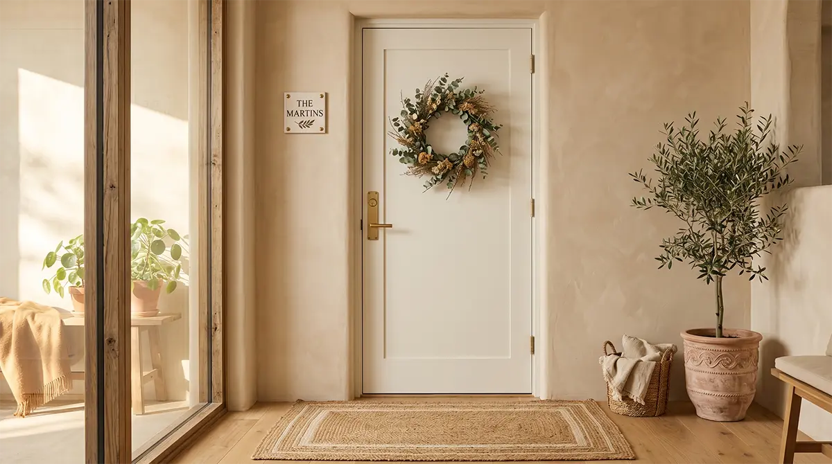 15 ideas para decorar la puerta de casa con personalidad