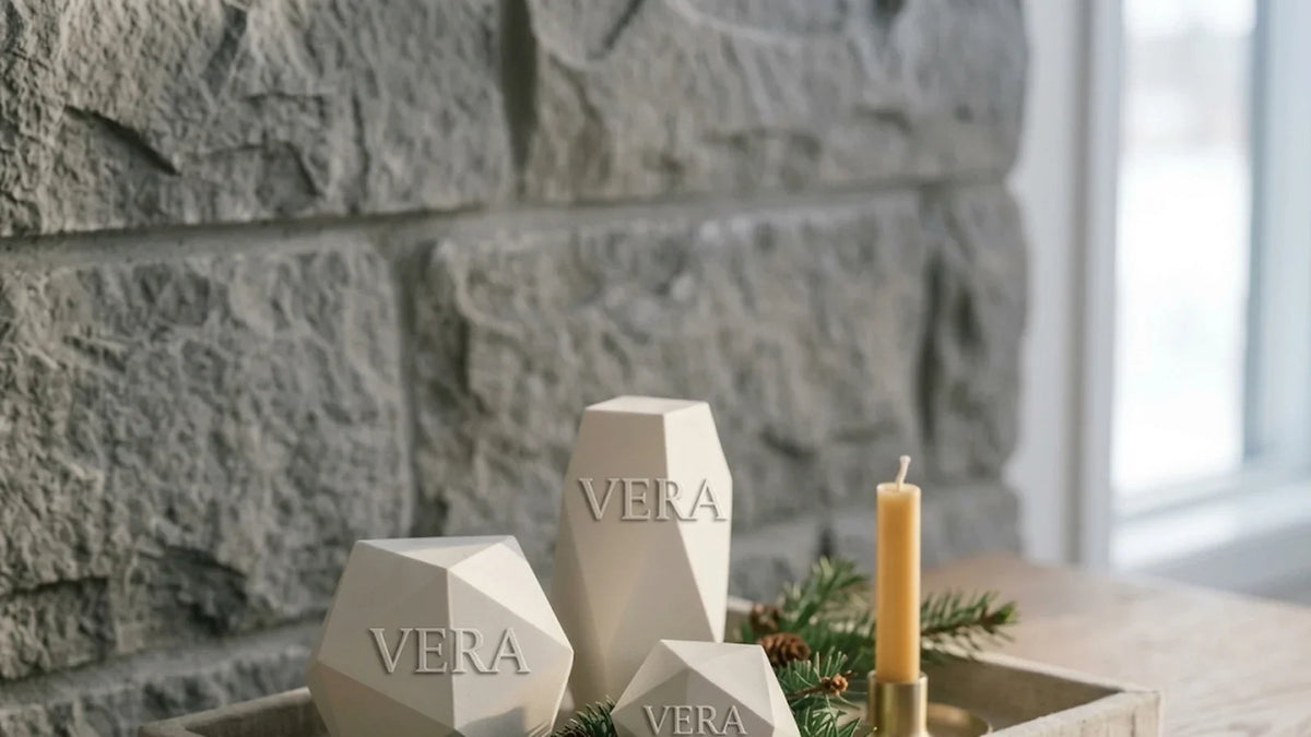 Adorno navideño personalizado con nombre en impresión 3D mate