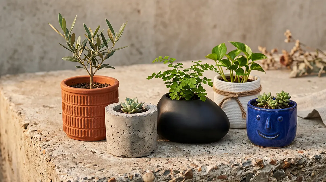 Cómo elegir el macetero perfecto según el tipo de planta y estilo