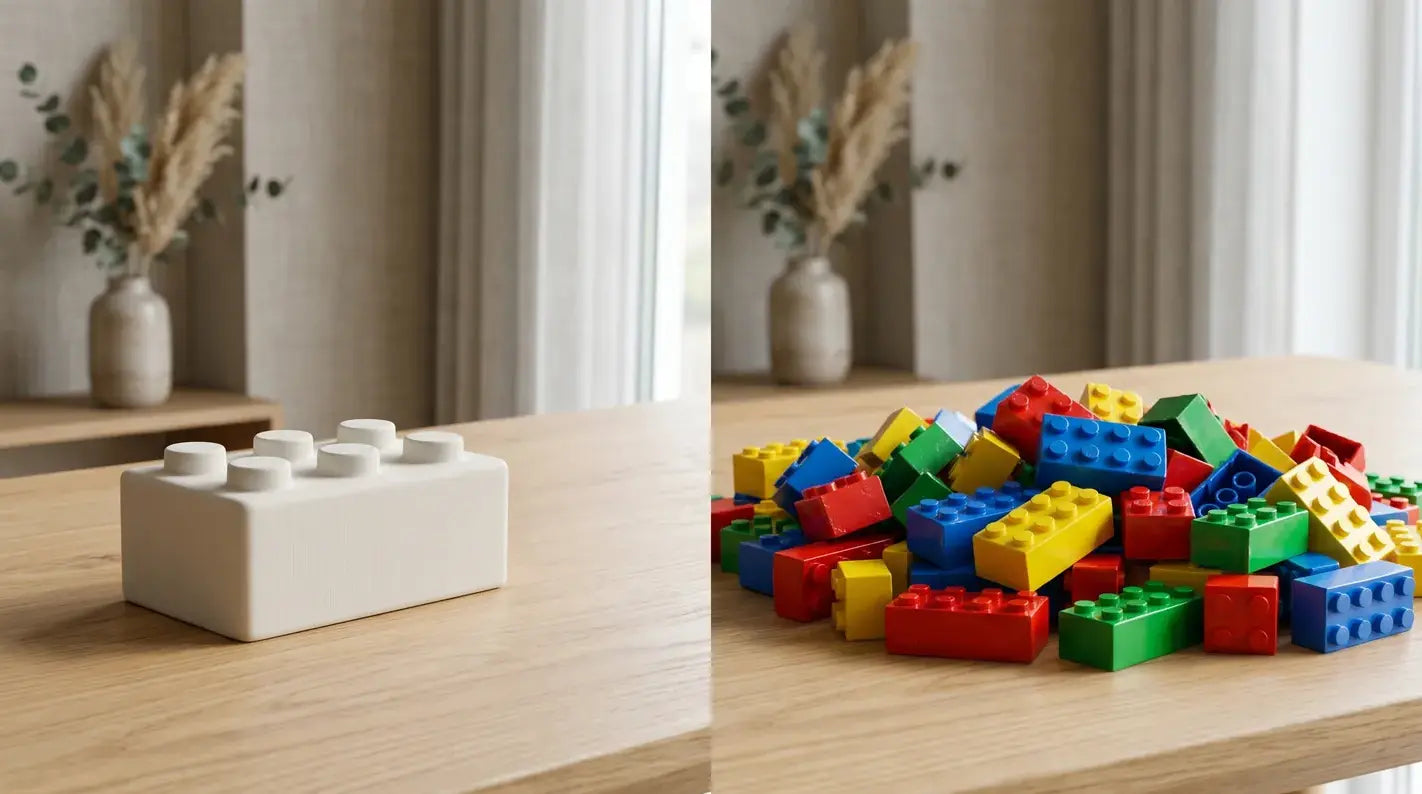 Juguetes de construcción personalizados vs. de catálogo: cuál estimula más