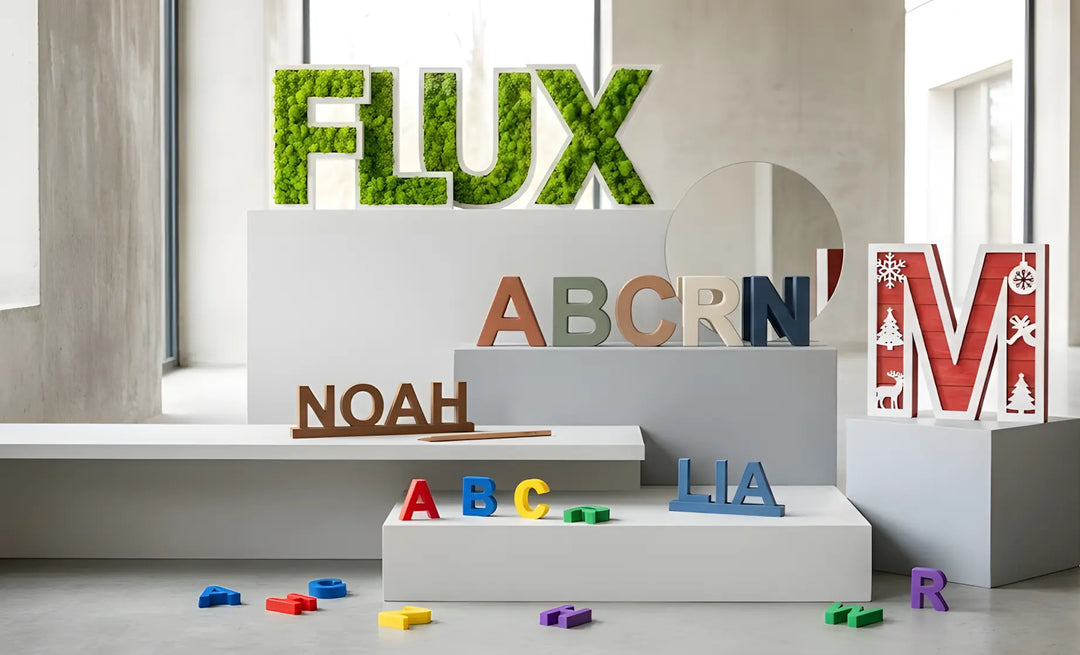 Letras Decorativas: Iniciales y Nombres