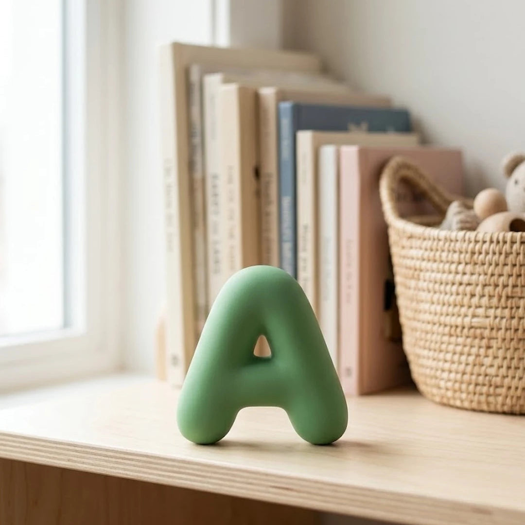 Personalisierte Bubble-Buchstaben für die Kinderzimmerwand