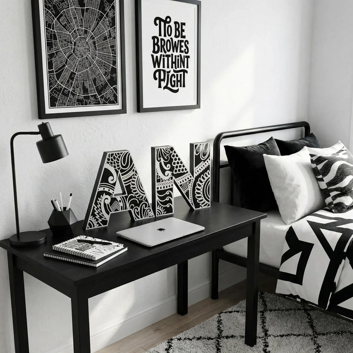 Letters in Maori-stijl