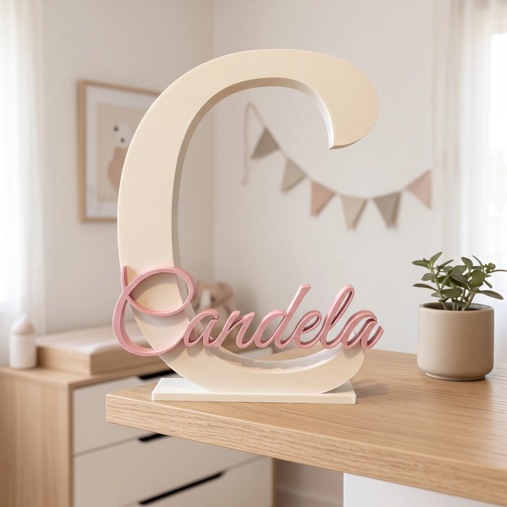 Litera dla dziecka personalizowana z imieniem