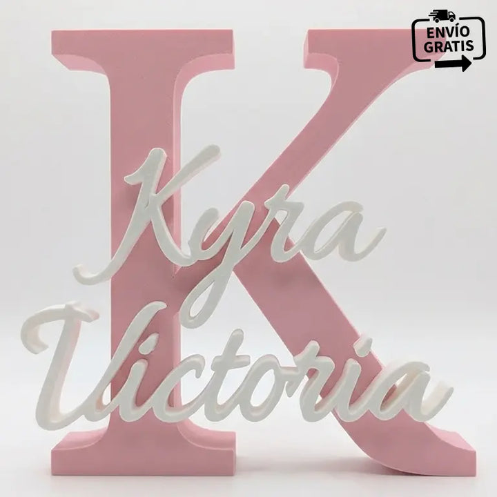 Customised Initial Letter with Personalised Name
