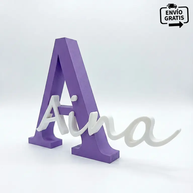Customised Initial Letter with Personalised Name