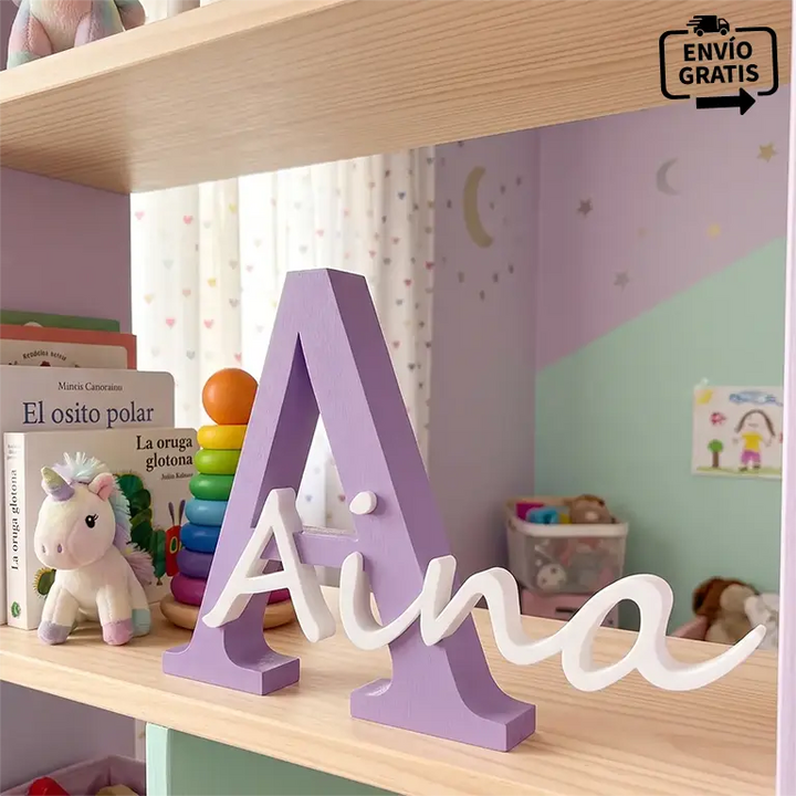 Customised Initial Letter with Personalised Name