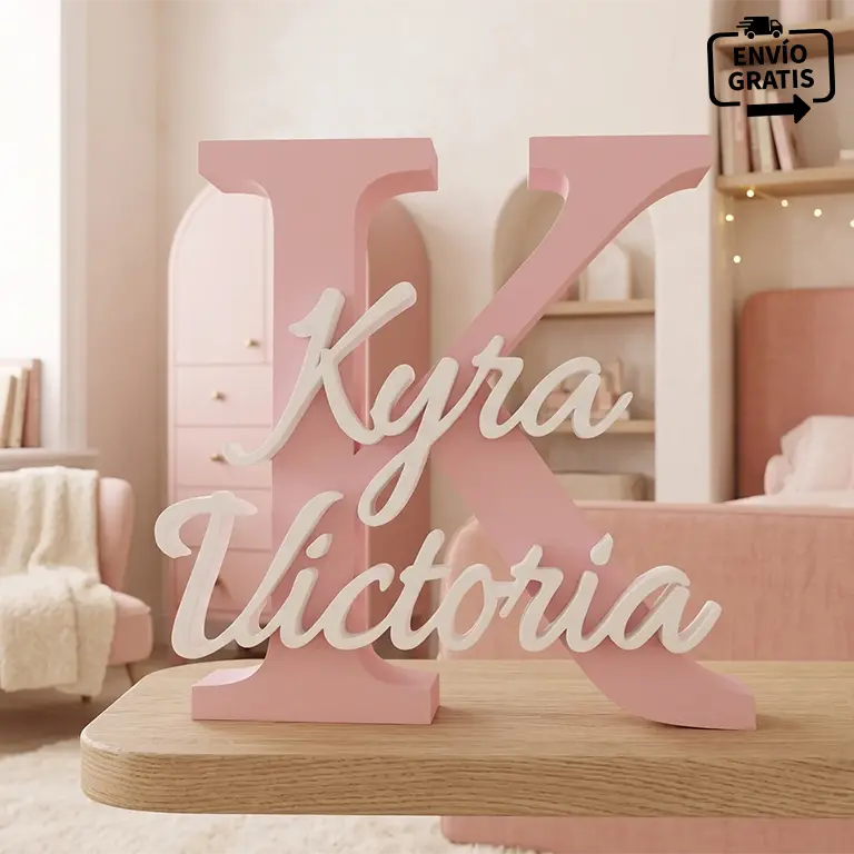 Customised Initial Letter with Personalised Name