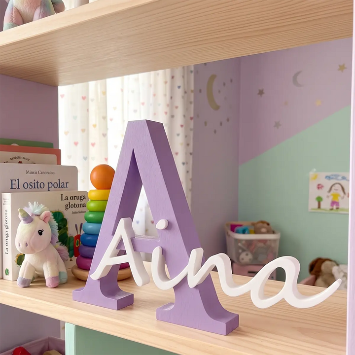 Personalisierter Anfangsbuchstabe mit Wunschname