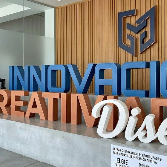 Letras Decorativas Corpóreas a medida
