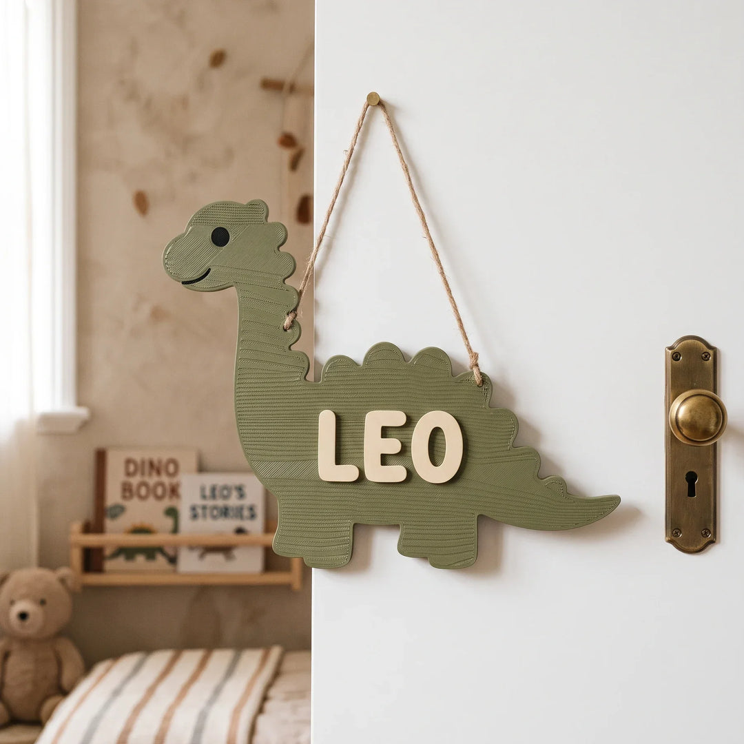 Pack Habitación con nombre · Letra + Placa de puerta