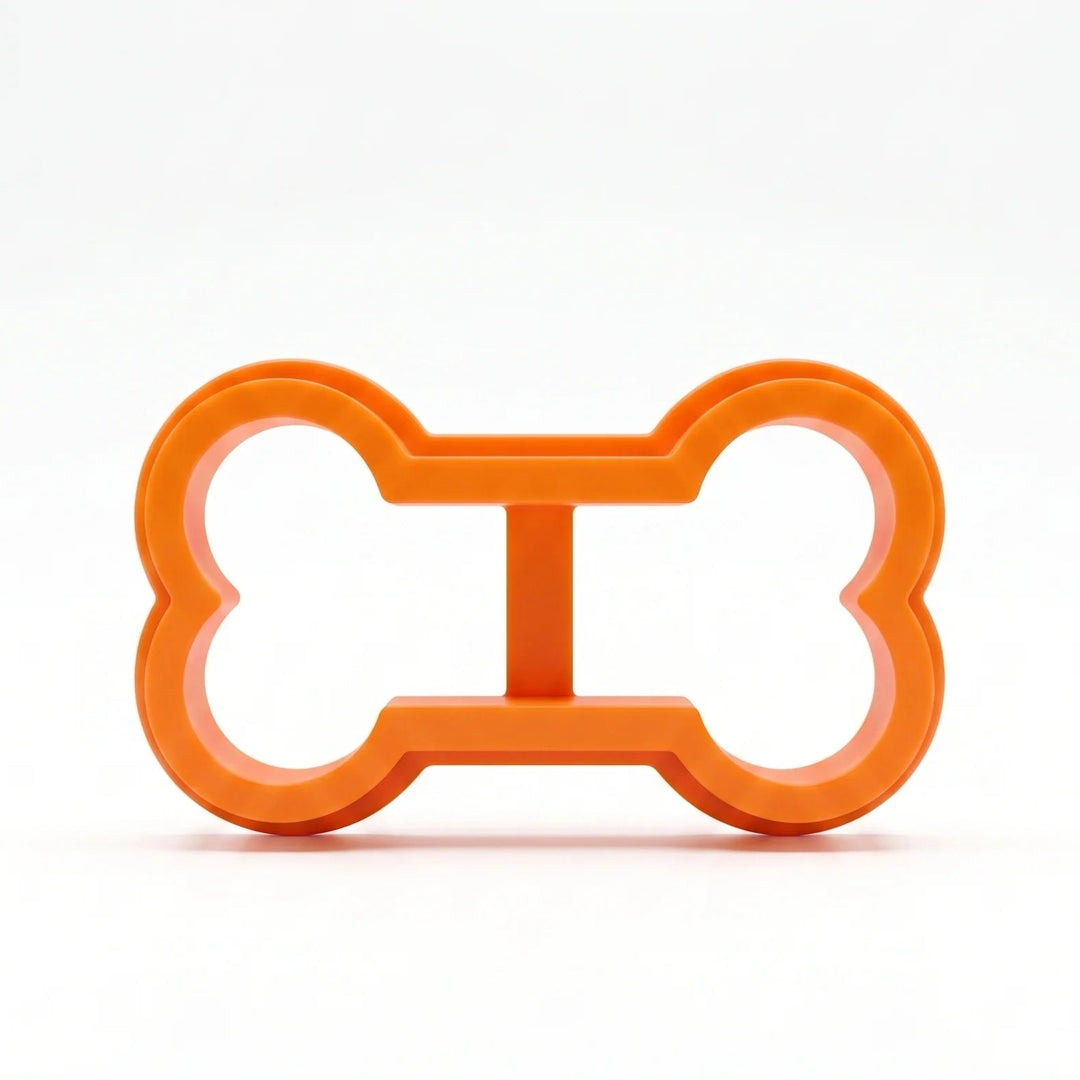Dog bone-shaped cookie cutter